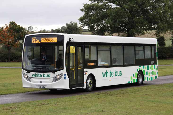 White Bus Alexander Dennis Enviro200 71